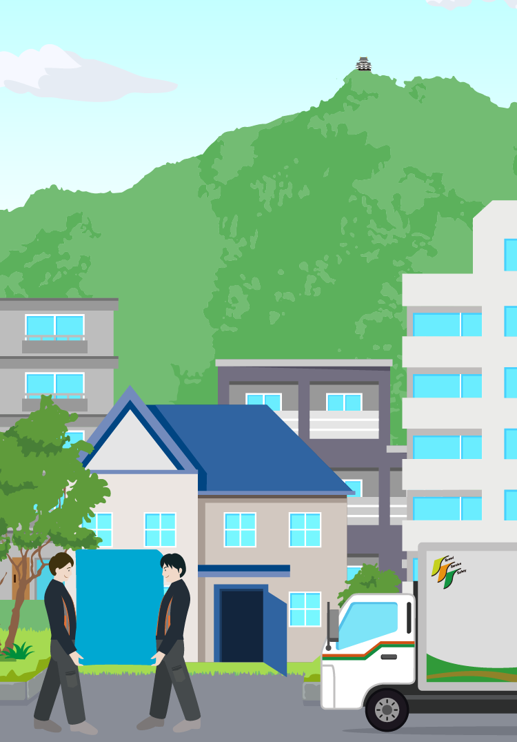 エスラインミノの背景イラスト